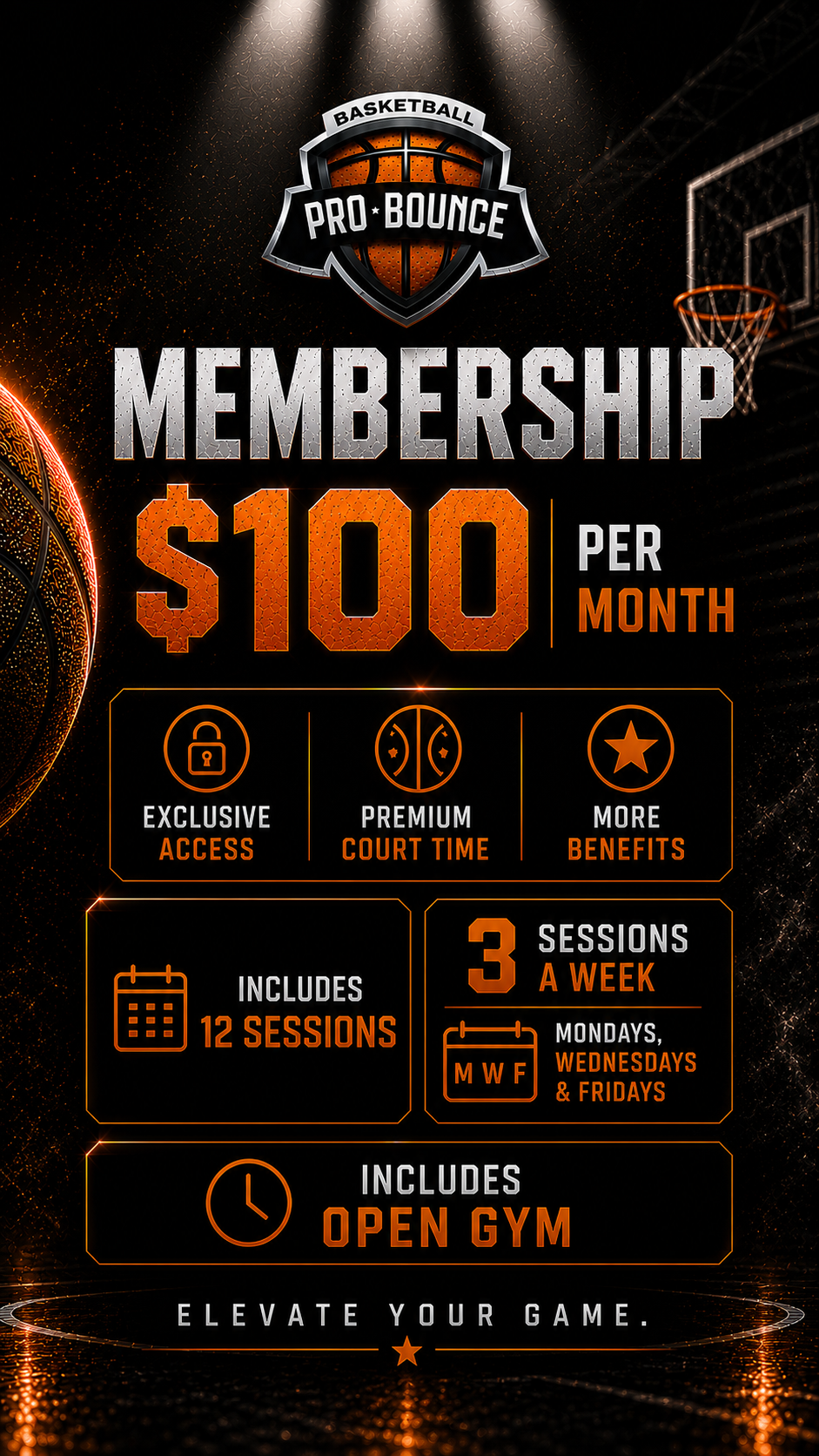 Exclusive Court Membership