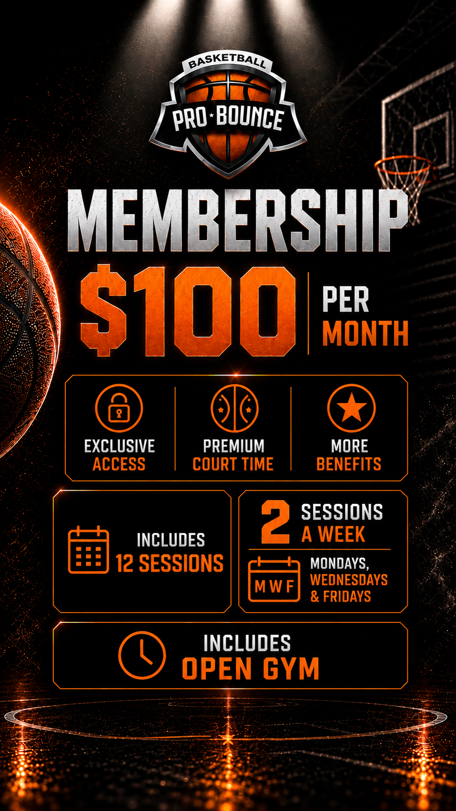 Exclusive Court Membership