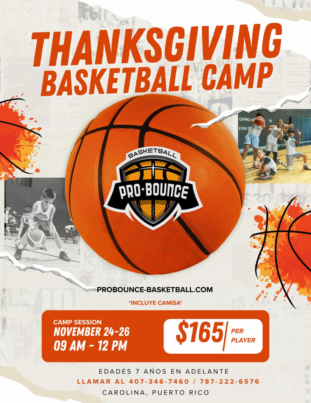 Thanksgiving Basketball Camp